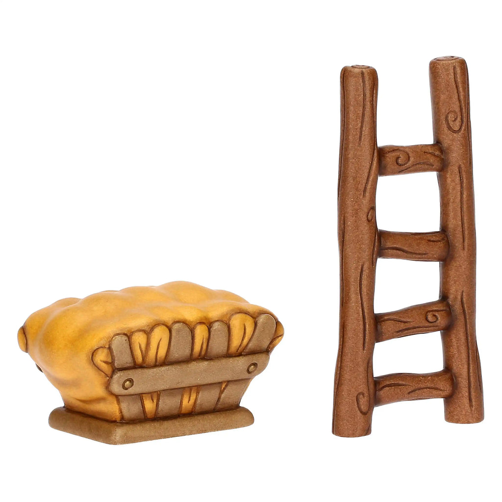 Thun- Set scala e mangiatoia in ceramica Presepe Classico | rohome