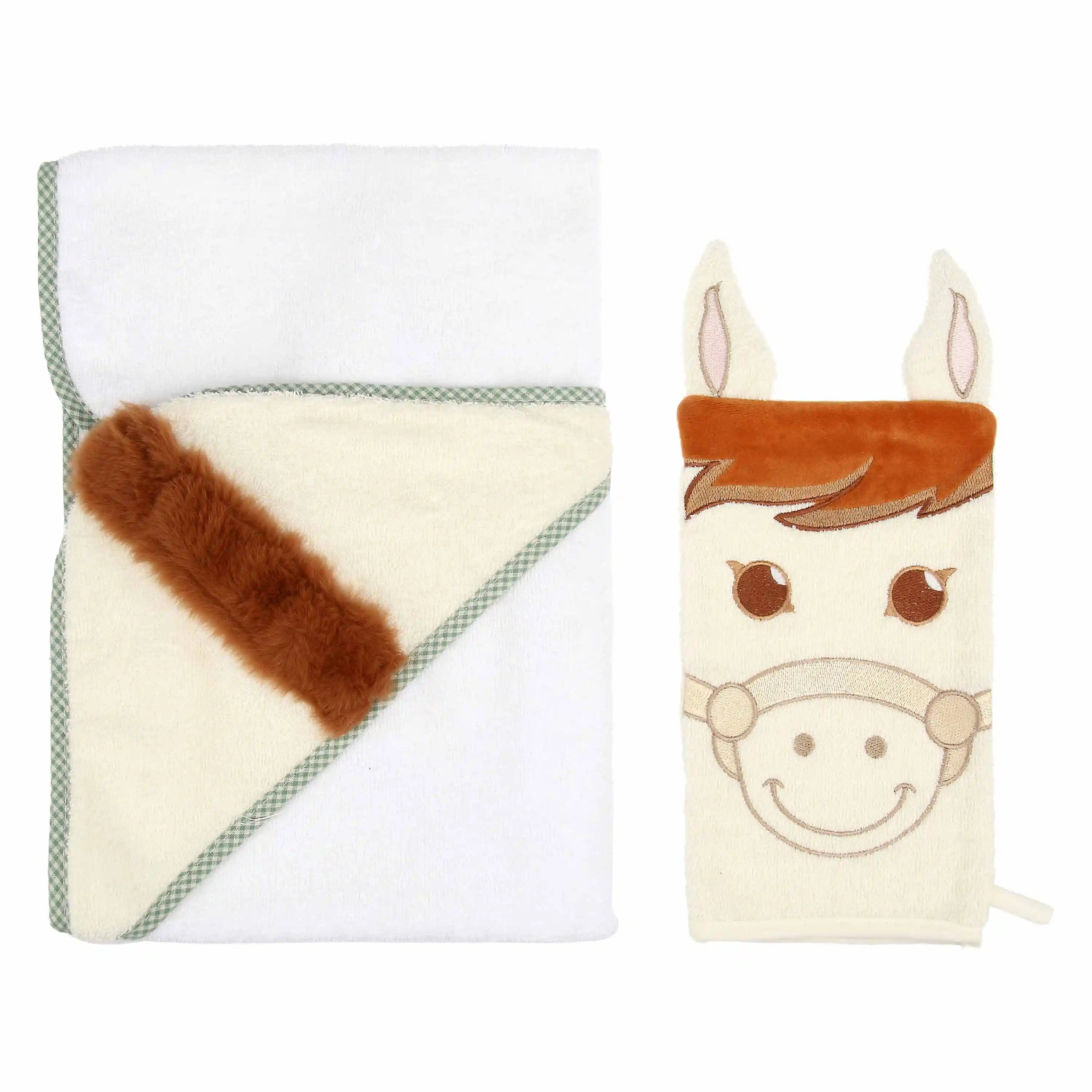 Thun - Set telo bagno con spugna dolce fattoria | Rohome