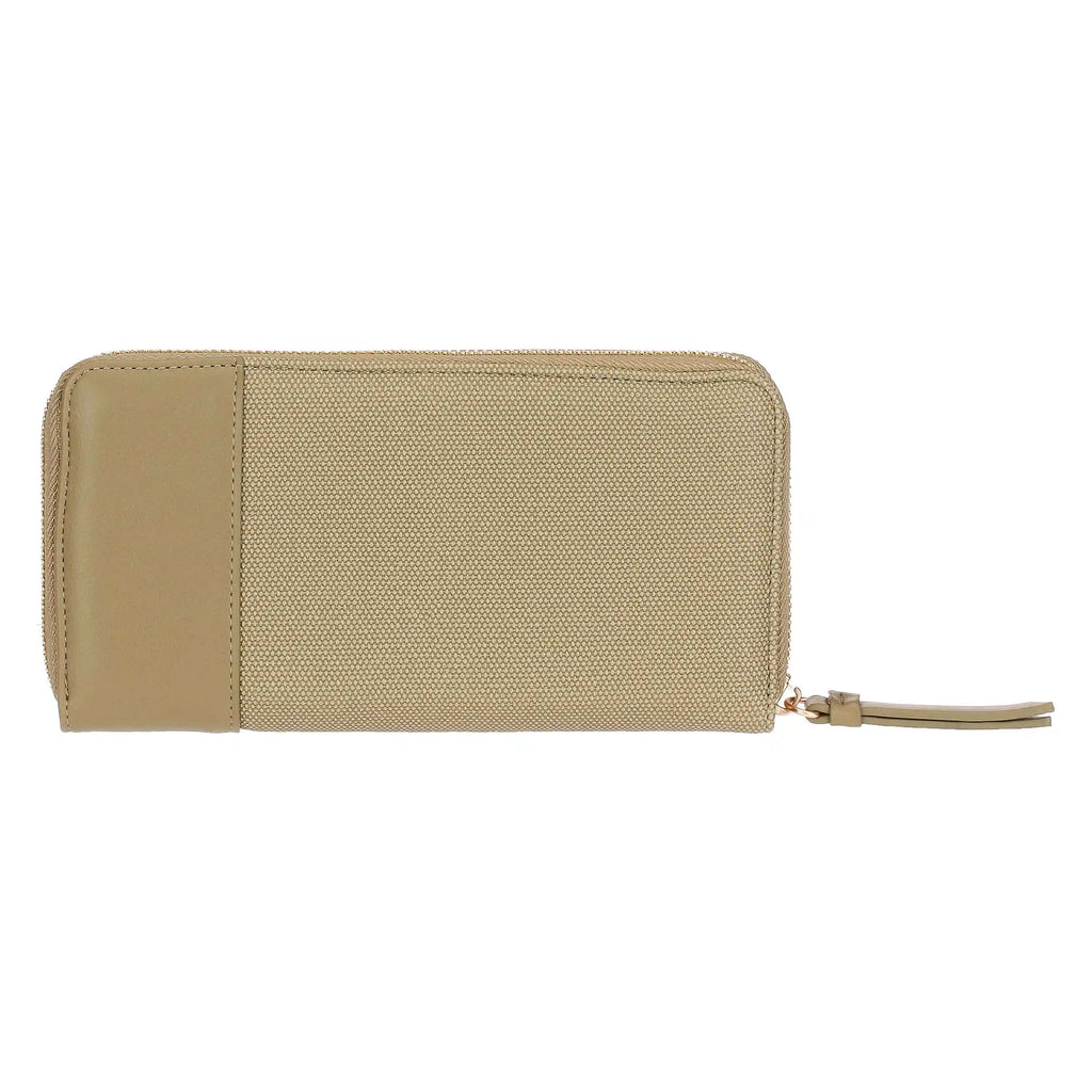 Thun - Portafoglio con zip verde oliva | Rohome