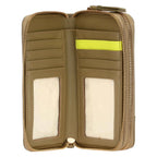 Thun - Portafoglio con doppia zip verde oliva | Rohome