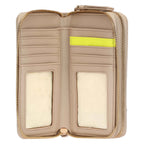 Thun - Portafoglio con doppia zip tortora | Rohome