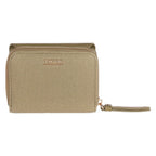 Thun - Portafoglio con patta e zip verde oliva | Rohome