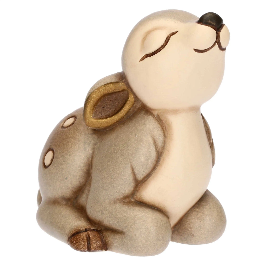 Thun - Mini animale cerbiatto in ceramica | Rohome