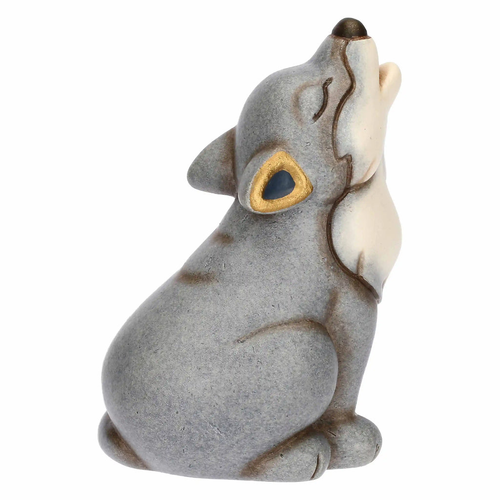 Thun - Mini animale lupo in ceramica | Rohome