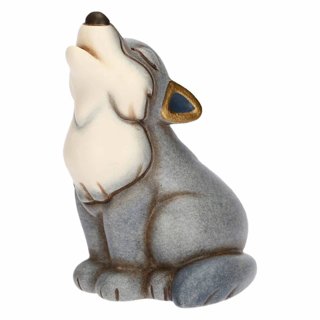Thun - Mini animale lupo in ceramica | Rohome