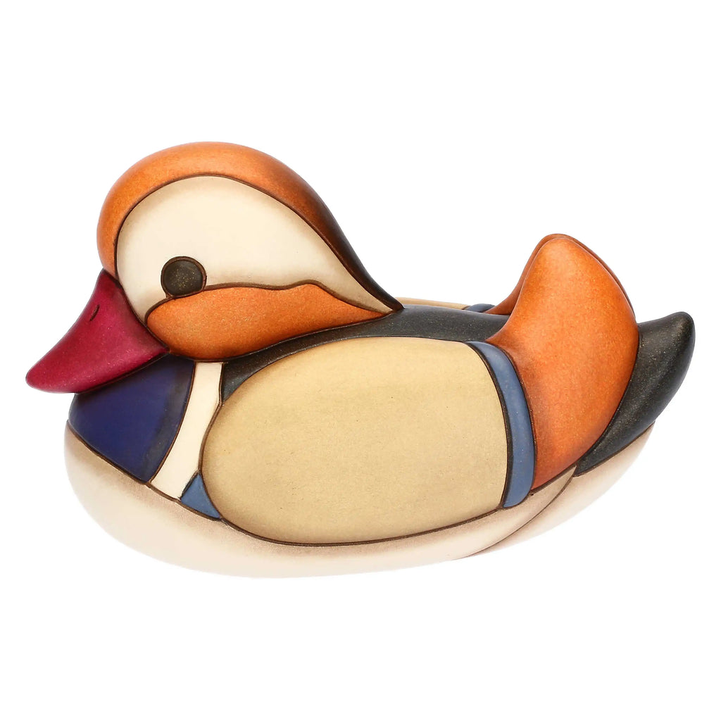 Thun- Anatra mandarina in ceramica grande | rohome