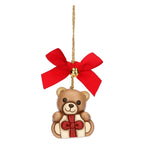 Thun - Addobbo natalizio teddy pacco in ceramica piccolo | Rohome