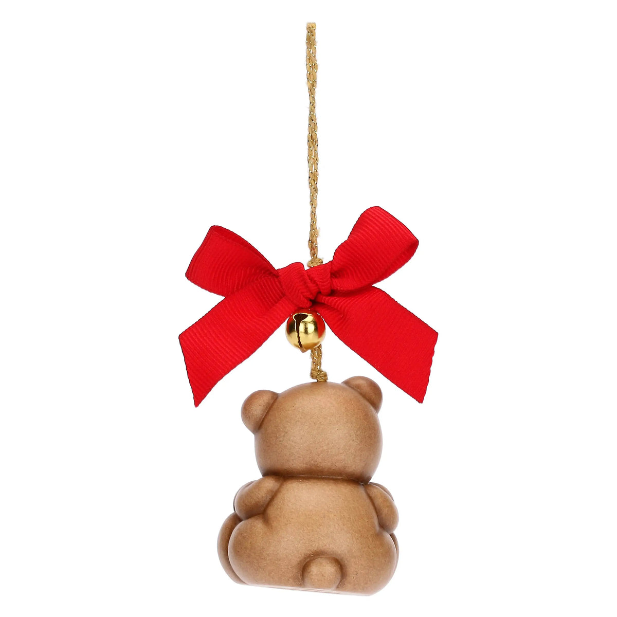 Thun - Addobbo natalizio teddy pacco in ceramica piccolo | Rohome