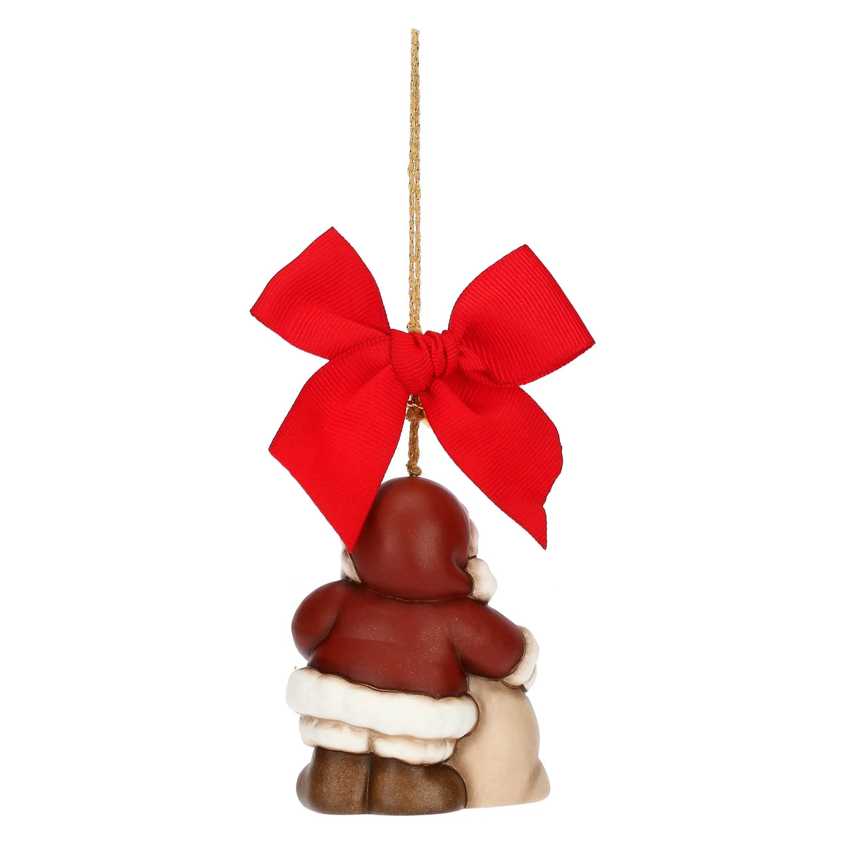 Thun - Addobbo natalizio babbo natale sacco in ceramica maxi | Rohome