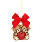Thun - Addobbo natalizio coppia teddy in ceramica maxi | Rohome