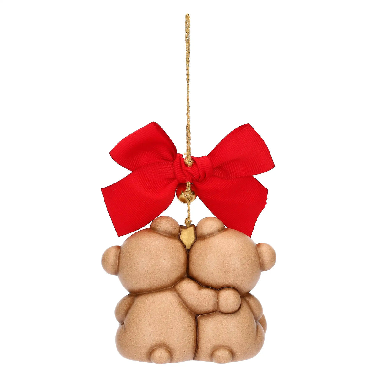 Thun - Addobbo natalizio coppia teddy in ceramica maxi | Rohome