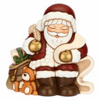 Thun - Babbo Natale in ceramica con lista | Rohome