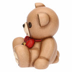 Thun - Teddy Natale con fiocco in ceramica piccolo | Rohome