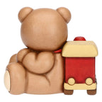 Thun - Teddy Natale con trenino in ceramica grande | Rohome