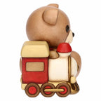 Thun - Teddy Natale con trenino in ceramica grande | Rohome