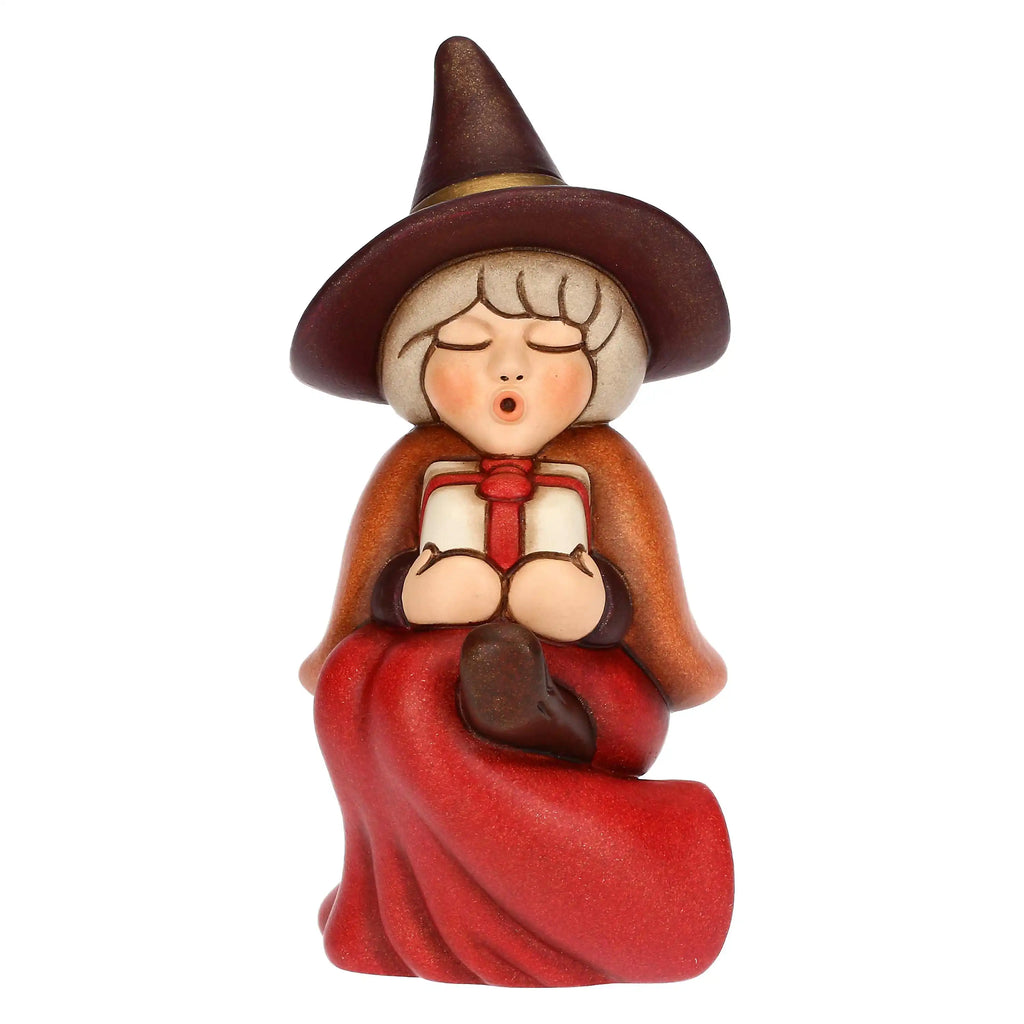Thun - Befana Berta con regalo in ceramica piccola | Rohome