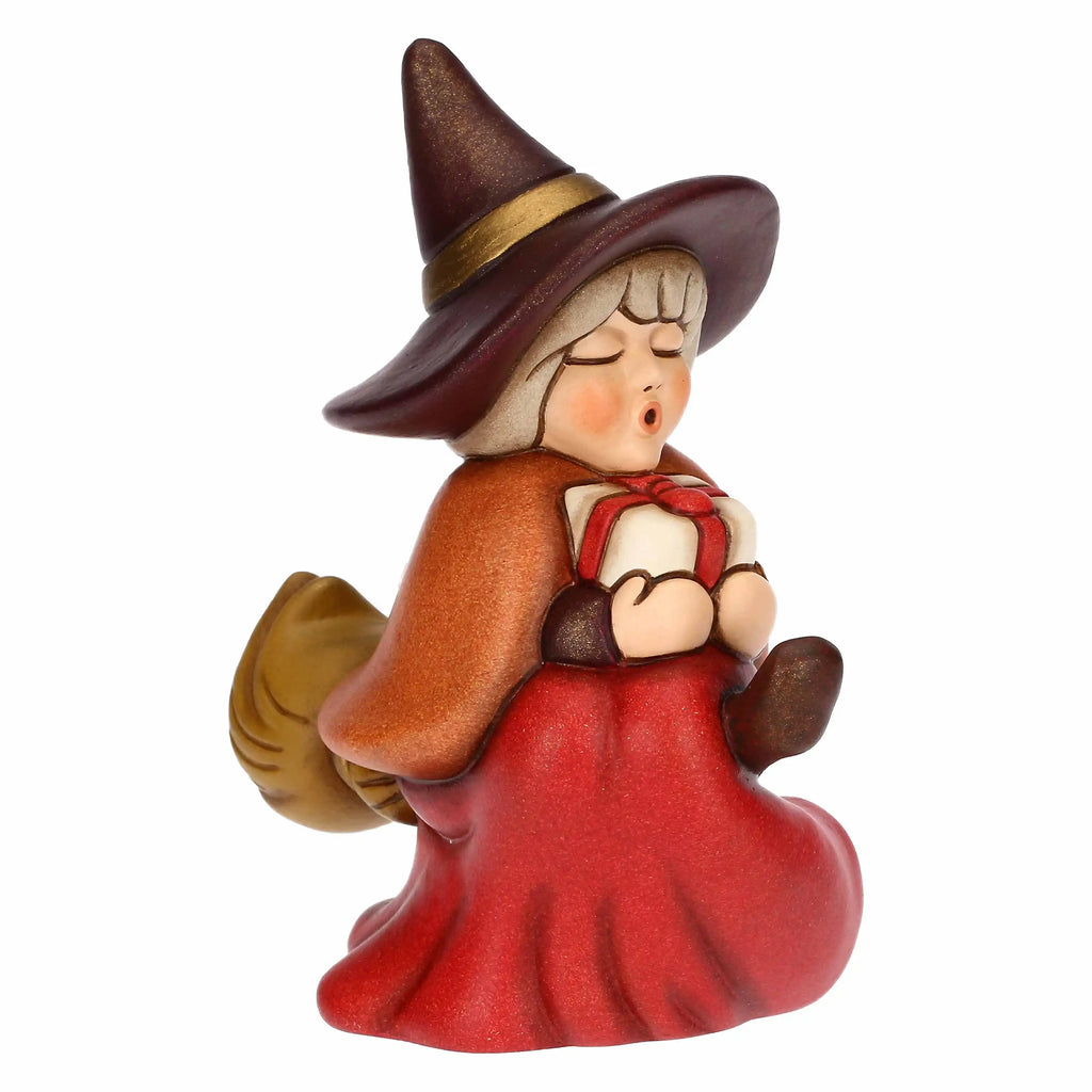 Thun - Befana Berta con regalo in ceramica piccola | Rohome