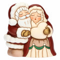 Thun - Babbo e Mamma Natale in ceramica con cure | Rohome