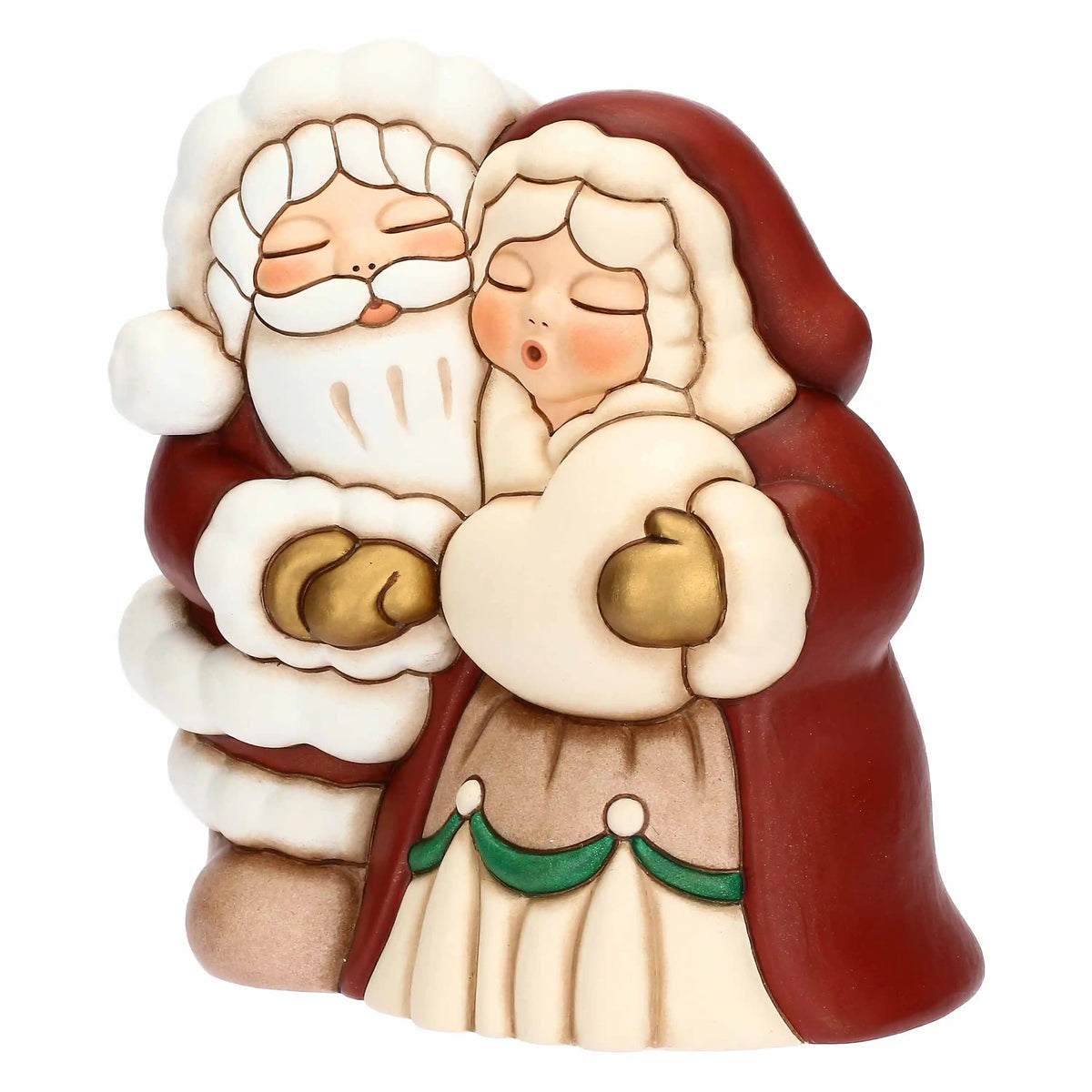 Thun - Babbo e Mamma Natale in ceramica con cure | Rohome