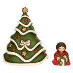 Thun - Set albero di Natale e bimbo in ceramica | Rohome