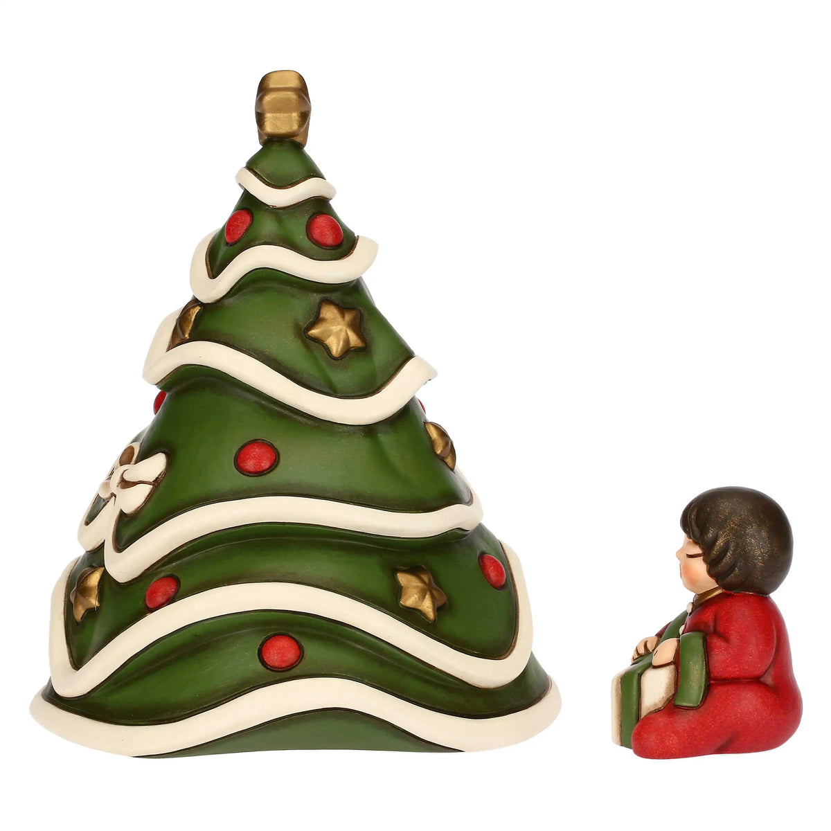 Thun - Set albero di Natale e bimbo in ceramica | Rohome