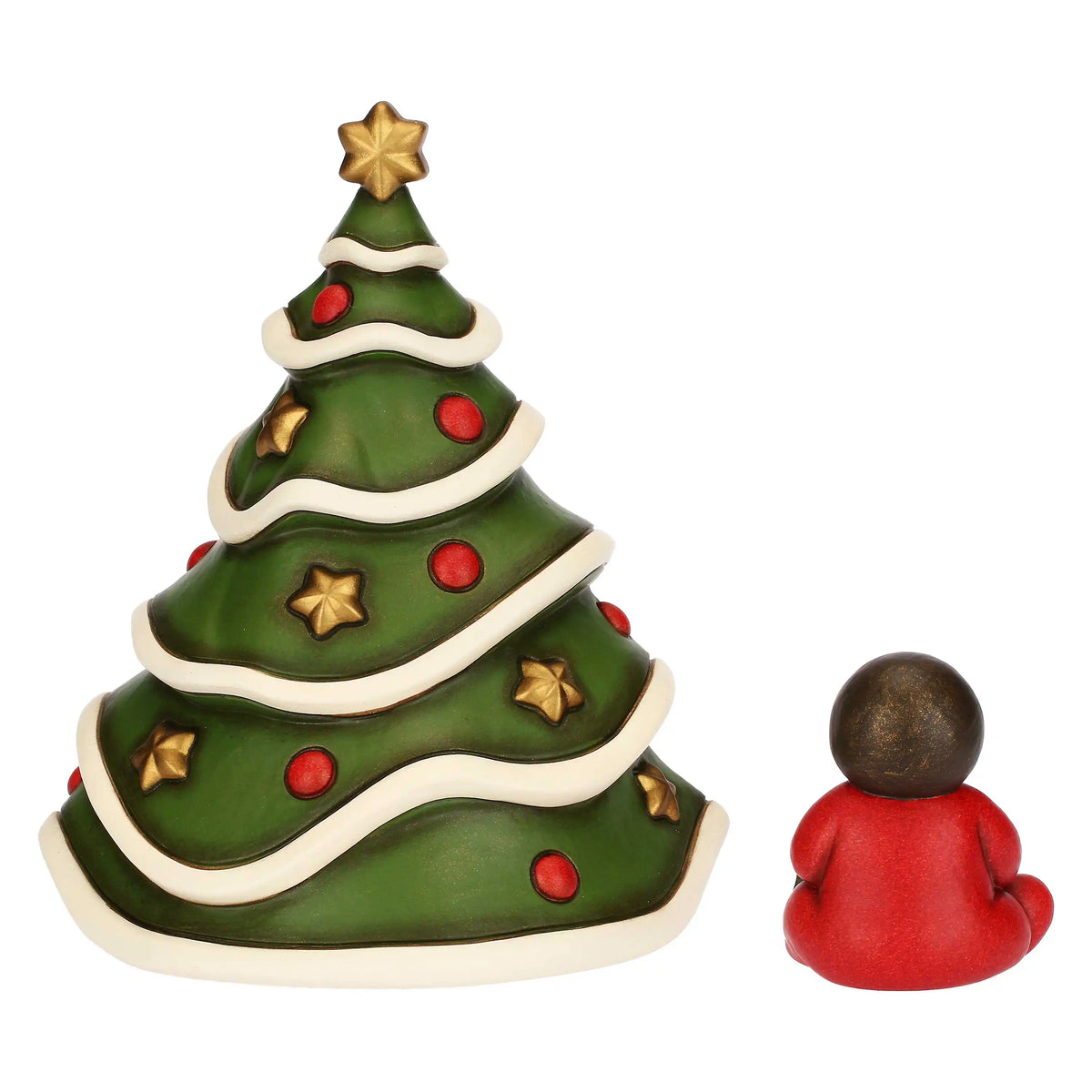 Thun - Set albero di Natale e bimbo in ceramica | Rohome