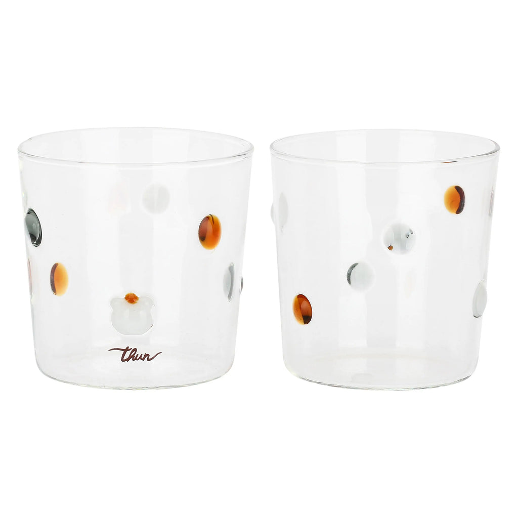Thun - Set 2 bicchieri tumbler a pois, Pure Elegance | Rohome