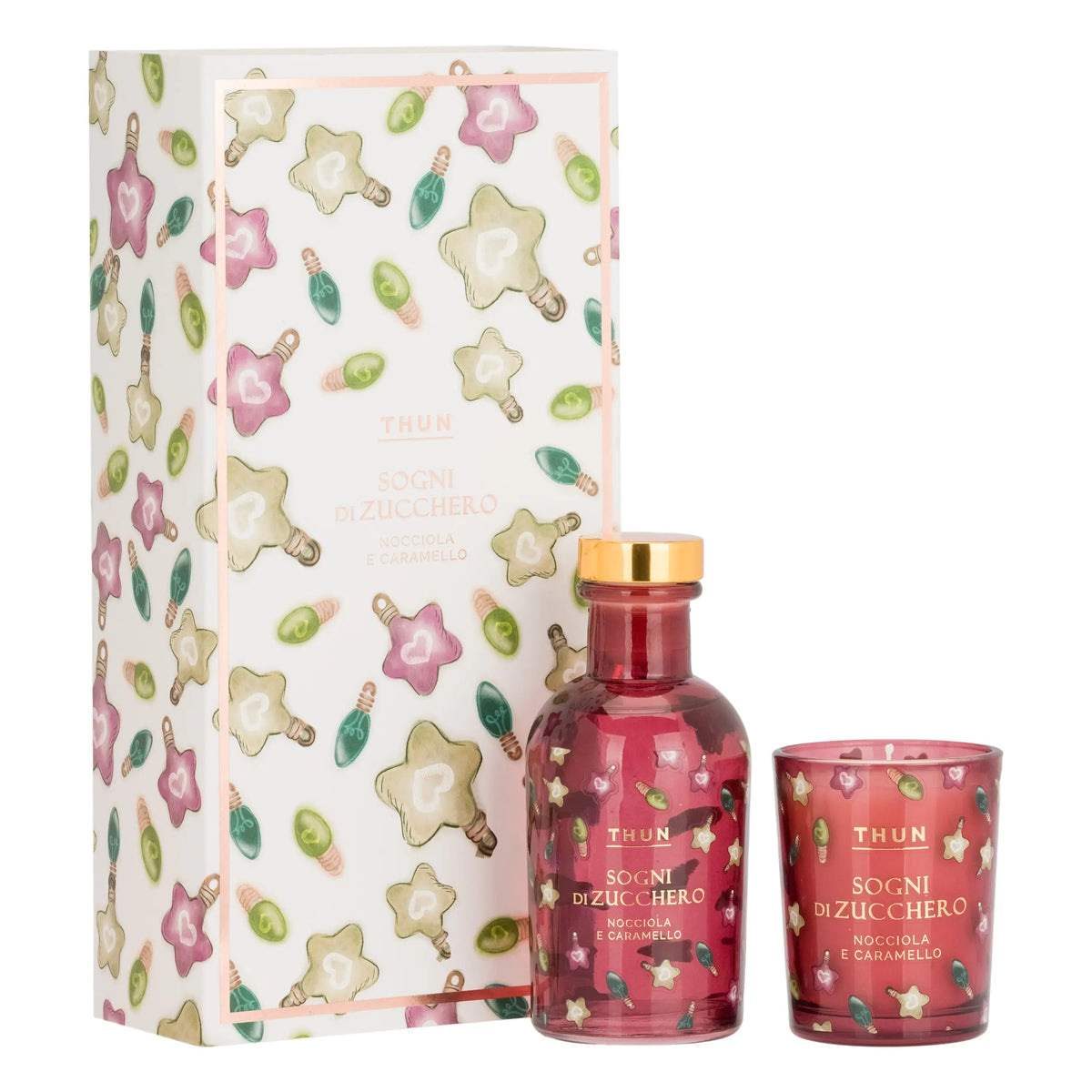 Thun - Set diffusore e candela con stampa luci | Rohome