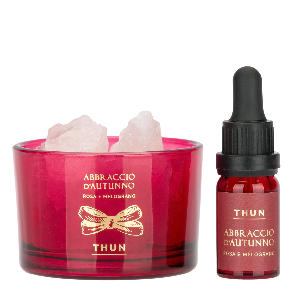Thun - Set diffusore e cristalli bordeaux | Rohome
