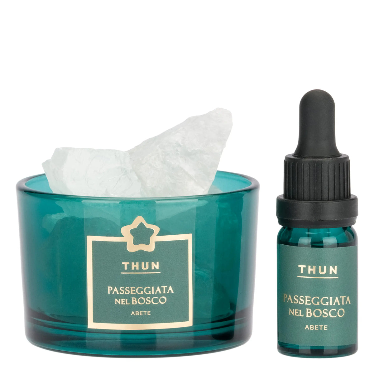 Thun - Set diffusore e cristalli verde | Rohome