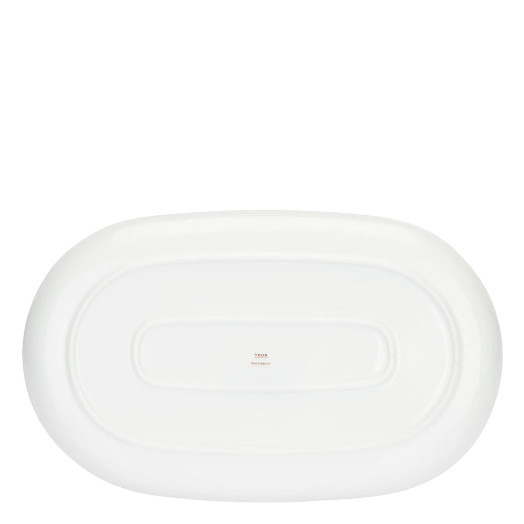 Thun - Piatto portata in porcellana linea pure elegance | Rohome