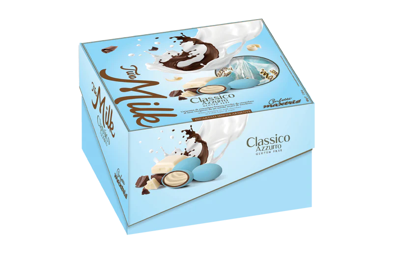 Maxtris - confetti two milk celesti incartati singolarmente | rohome