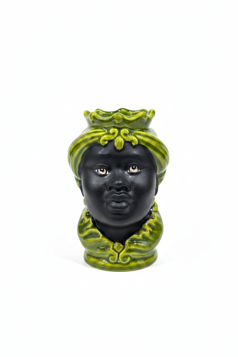 Verus - Testa di Moro verde foglia volto nero Lady | Rohome
