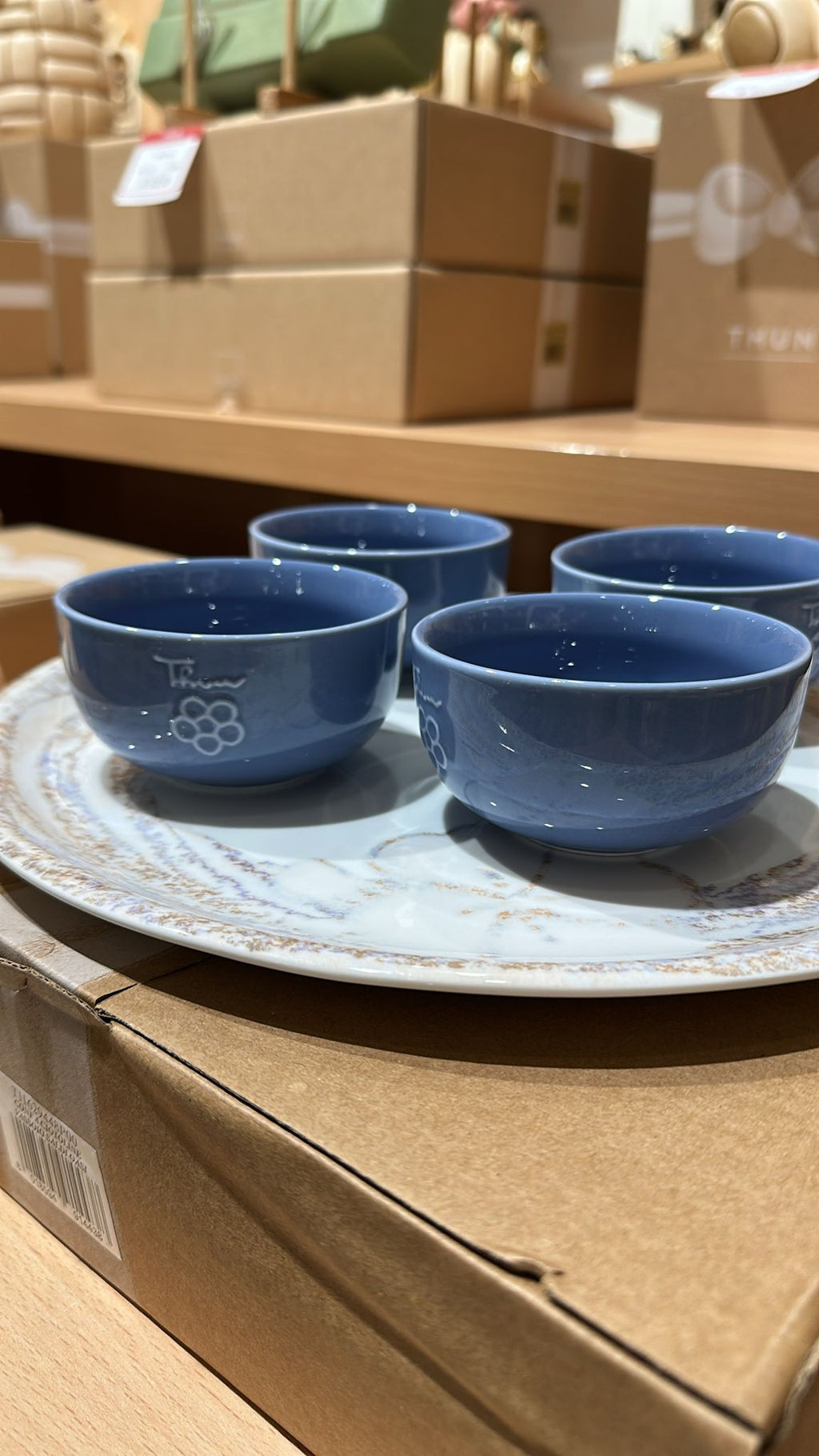 Thun - Set 4 ciotoline con vassoio, Oasi | Rohome