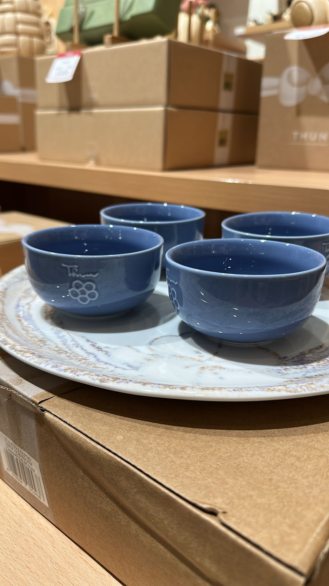 Thun - Set 4 ciotoline con vassoio, Oasi | Rohome