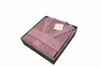 Accappatoio in spugna malva in box taglia xl | Rohome