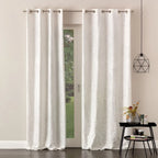 Tenda 140x280 velata Kara argento| rohome
