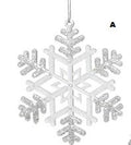 Decorazione albero fiocco di neve | rohome