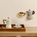 Thun - Decorazione da parete caffettiera in ceramica Country Bloom, media