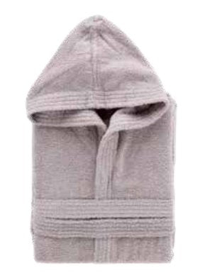Accappatoio in spugna con cappuccio Perla XL | Rohome | Rohome