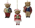 Addobbo natalizio in poliresina a forma di orso fashion | rohome | Rohome