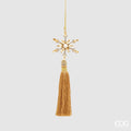 Edg - Addobbo albero di natale fiocco di neve con nappa | Rohome | Rohome