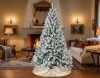 Albero di natale abete canada spruce innevato h.180 cm | rohome
