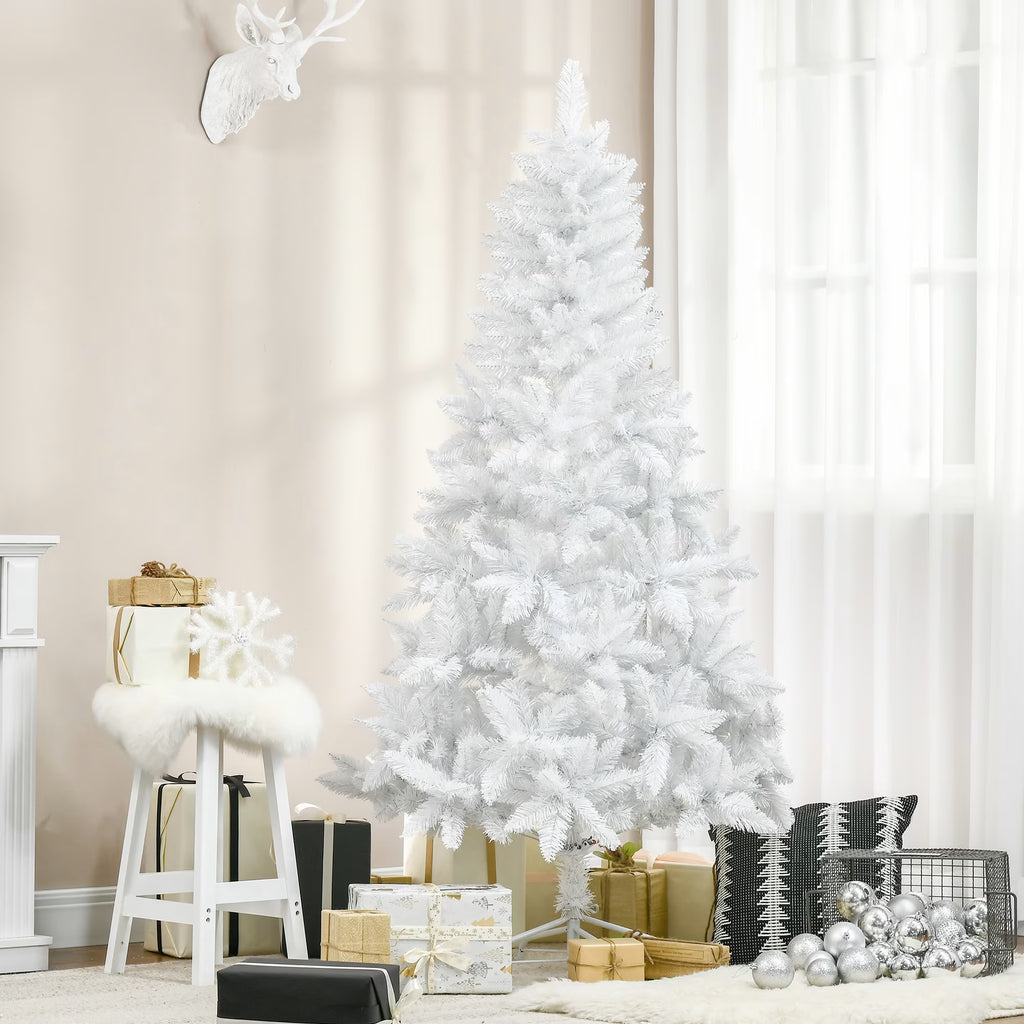 Albero di natale pino imperiale H.210cm bianco | rohome
