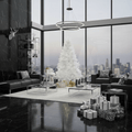 Albero di natale pino imperiale H.210cm bianco | rohome | Rohome