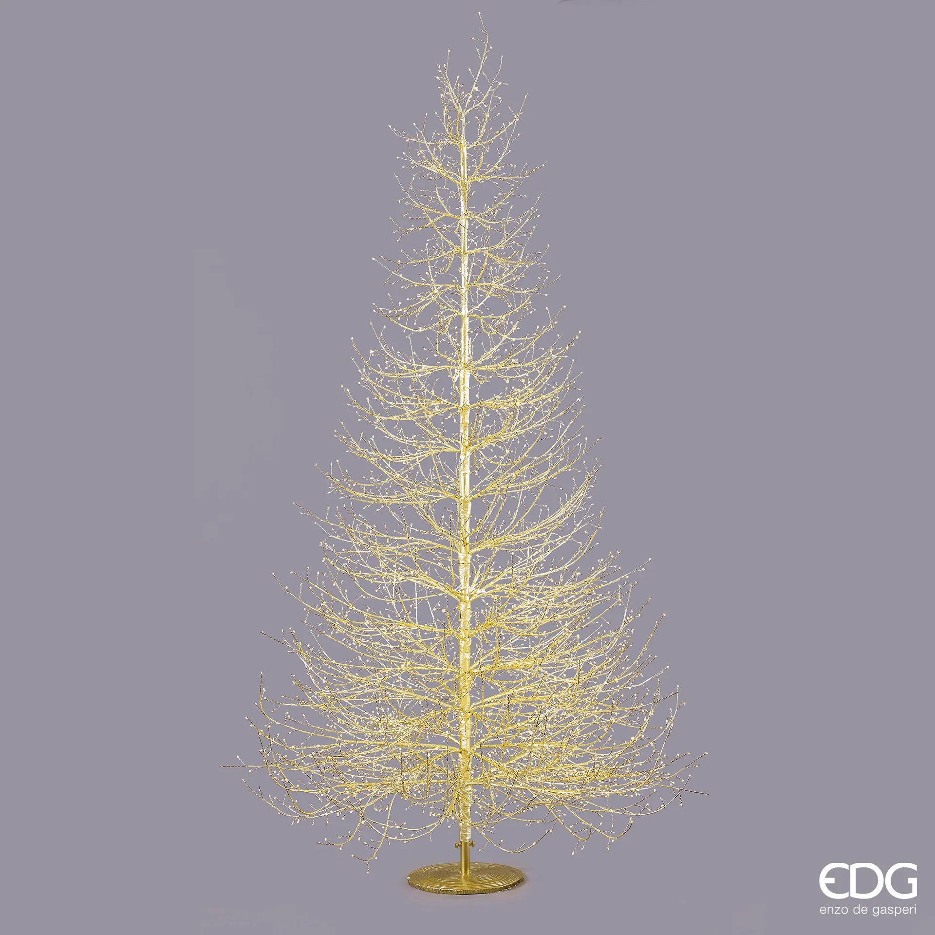 Edg - albero faggio rich luminoso 1940 led gold | rohome