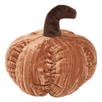 Cuscino arredo 22x14cm a forma di zucca in velluto | Rohome