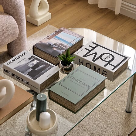 Scatola a forma di libro decorativa design | Rohome