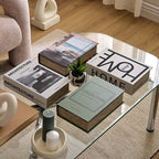 Scatola a forma di libro decorativa design | Rohome