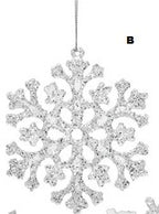 Decorazione albero fiocco di neve | rohome